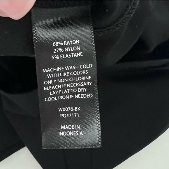 Betabrand Black Ponte Pull On Stretch Pants Office Travel Comfort NEW Size XXL - Picture 12 of 14